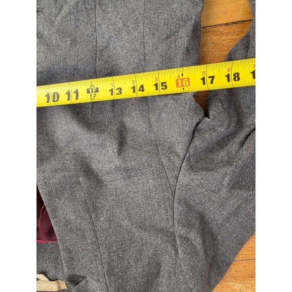 Talbots Women's Jacket in Gray Wool w/ Pockets Fully Size 6 P A001484 - Picture 3 of 8